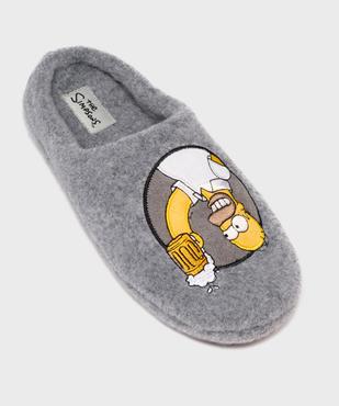 Chaussons mules imprimés homme - Superman vue5 - SIMPSONS - GEMO