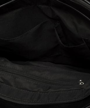 Sac à main multipoches zippées vue3 - GEMO (ACCESS) - GEMO