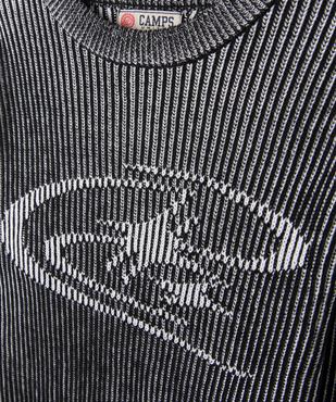 Pull en maille côtelée à motif garçon - Camps United vue2 - CAMPS - GEMO