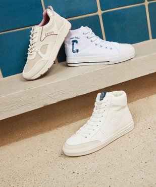 Baskets femme montantes en toile unie – Camps United vue6 - CAMPS UNITED - GEMO