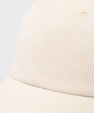 Casquette en velours côtelé femme vue3 - GEMO (ACCESS) - GEMO