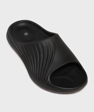 Mules de piscine moulées et unies femme vue5 - GEMO (PLAGE) - GEMO