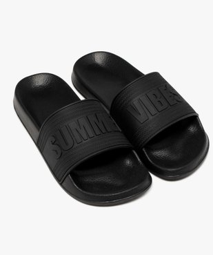 Mules de piscine femme unies Summer Vibes vue5 - GEMO (PLAGE) - GEMO