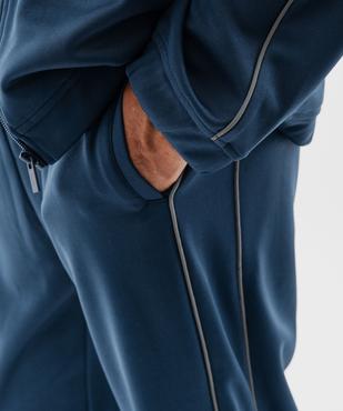 Pantalon de jogging avec liserés réfléchissants homme vue2 - GEMO (HOMME) - GEMO