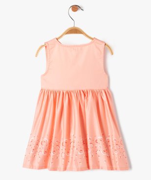 Robe bébé fille portefeuille à motif fleuri vue4 - GEMO(BEBE DEBT) - GEMO