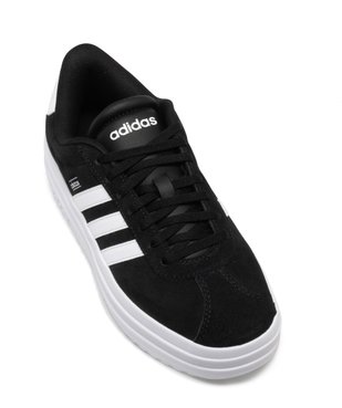 Baskets en cuir VL Court bold avec semelle plateforme femme - Adidas vue11 - ADIDAS - GEMO