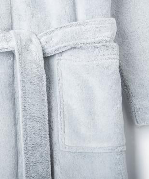 Robe de chambre enfant en maille peluche avec capuche  vue2 - GEMO (JUNIOR) - GEMO