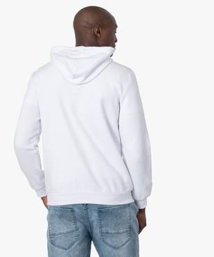 Sweat homme à capuche avec motif monochrome - Star Wars vue3 - THE MANDALORIAN - GEMO