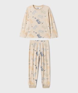 Pyjama en velours avec motifs jeux vidéo garçon vue1 - GEMO 4G GARCON - GEMO