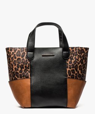Sac à main à bandoulière et motif vue1 - GEMO (ACCESS) - GEMO