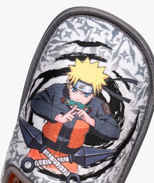 Chaussons garçon mules en velours ras - Naruto  vue6 - NARUTO - GEMO