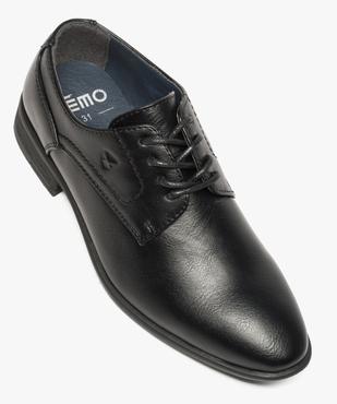 Derbies garçon unies à lacets vue5 - GEMO (ENFANT) - GEMO