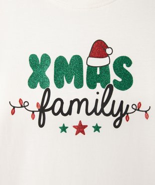 Tee-shirt manches longues spécial Noël garçon vue3 - GEMO (ENFANT) - GEMO