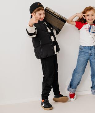 Pantalon parachute à taille élastiquée garçon vue1 - GEMO (ENFANT) - GEMO