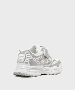 Baskets basses à scratch bicolores fille - Champion vue4 - CHAMPION USA - GEMO