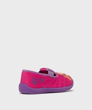 Chaussons pantoufles en velours imprimé fille - La Pat'Patrouille vue4 - PAT PATROUILLE - GEMO
