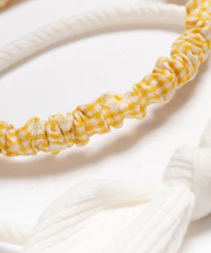 Serre-tête en tissu fantaisie fille (lot de 2) vue2 - GEMO (ACCESS) - GEMO