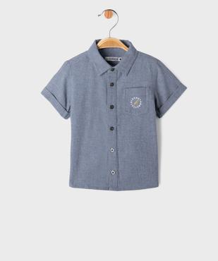 Chemise manches courtes bébé garçon - LuluCastagnette vue1 - LULUCASTAGNETTE - GEMO