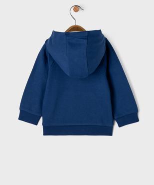 Sweat à capuche facile à mettre bébé garçon vue6 - GEMO 4G BEBE - GEMO