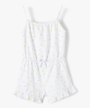 Combishort fille à fines bretelles et motif iridescent vue1 - GEMO (ENFANT) - GEMO