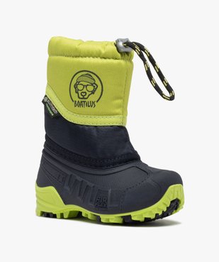 Bottes de neige enfant étanches - Boatilus vue2 - GEMO (ENFANT) - GEMO