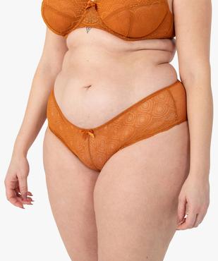 Shorty en dentelle et tulle femme grande taille vue1 - GEMO(HOMWR FEM) - GEMO