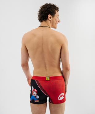 Boxer en microfibre motifs Mario homme - Freegun x Super Mario vue3 - MARIO - GEMO