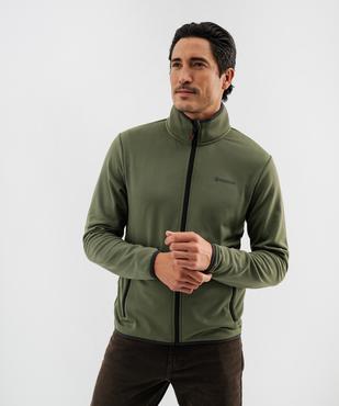 Sweat zippé extensible intérieur polaire texturé homme - Roadsign vue1 - ROADSIGN GEMO FOR GOOD D - GEMO