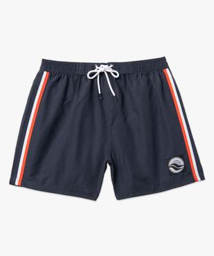 Short de bain homme look sportswear vue4 - GEMO (PLAGE) - GEMO