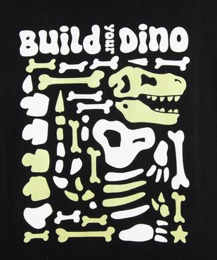 T-shirt manches longues dinosaure garçon vue2 - GEMO 4G GARCON - GEMO