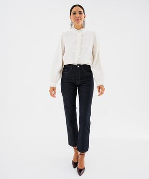 Chemise fluide col montant femme vue5 - GEMO(FEMME PAP) - GEMO