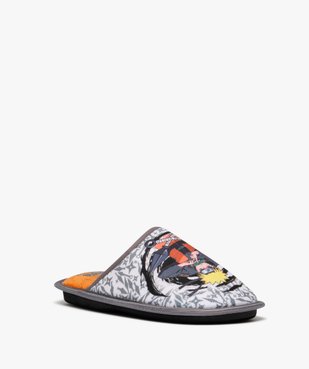 Chaussons garçon mules en velours ras - Naruto  vue2 - NARUTO - GEMO