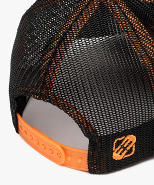 Casquette homme en maille ajourée avec logo brodé - Freegun vue3 - FREEGUN - GEMO