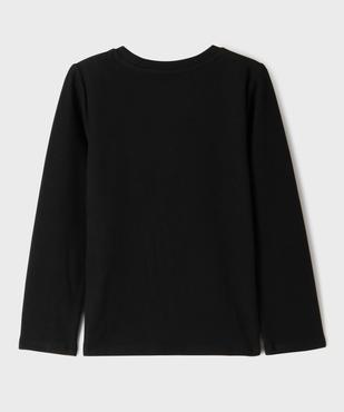 Tee-shirt manches longues chaud en polaire stretch fille vue3 - GEMO (ENFANT) - GEMO