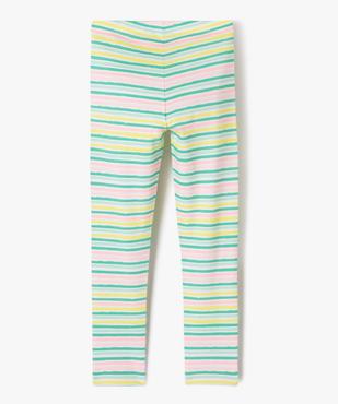 Legging long imprimé fille vue3 - GEMO (ENFANT) - GEMO
