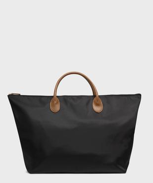 Sac cabas zippé grand format femme vue1 - GEMO (ACCESS) - GEMO