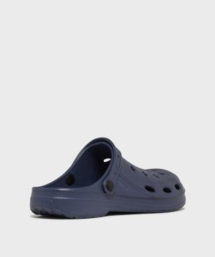 Sabots souples dessus uni perforé homme vue4 - GEMO (PLAGE) - GEMO