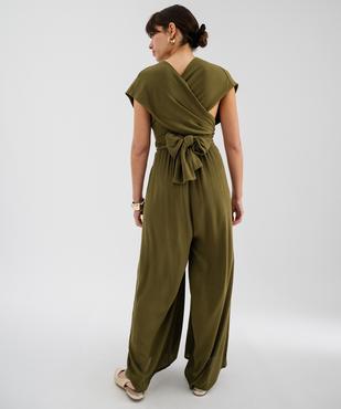 Combinaison pantalon multi-look en viscose femme vue5 - GEMO(FEMME PAP) - GEMO