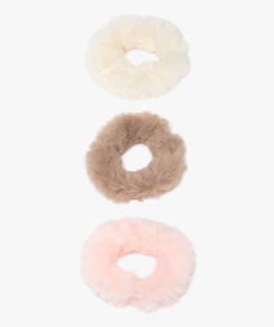 Élastique à cheveux en fourrure imitation fille (lot de 3) vue1 - GEMO (ACCESS) - GEMO
