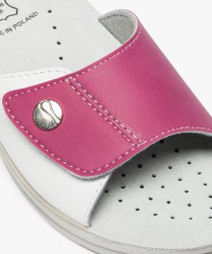 Mules femme confort à large bride scratch - Cloggy vue6 - GEMO (EQUIPT) - GEMO