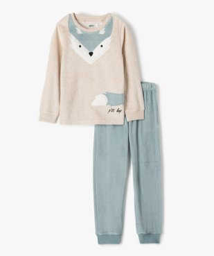 Pyjama garçon bicolore avec motif renard vue1 - GEMO (ENFANT) - GEMO
