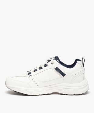 Baskets homme bicolores à lacets – Skechers Redwick vue4 - SKECHERS - GEMO