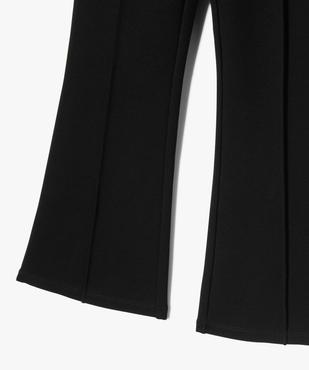 Pantalon en maille coupe flare fille vue2 - GEMO 4G FILLE - GEMO
