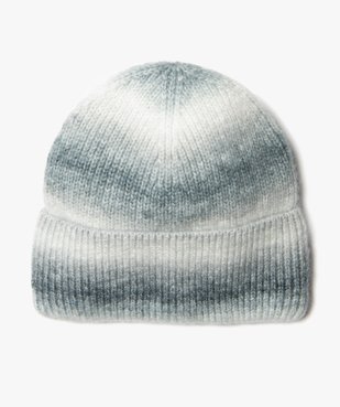 Bonnet femme en maille tricotée tie-and-dye vue1 - GEMO (ACCESS) - GEMO