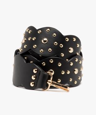  Bandoulière de sac avec clous métalliques vue1 - GEMO (ACCESS) - GEMO