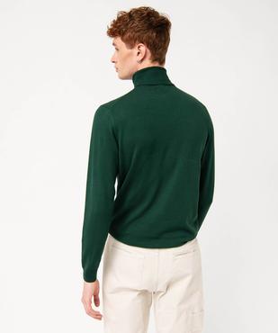 Pull à col roulé en maille fine homme vue3 - GEMO 4G HOMME - GEMO