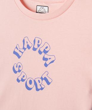 Tee-shirt manches courtes en jersey imprimé fille - Kappa vue2 - KAPPA - GEMO