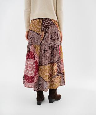 Jupe longue fluide femme vue1 - GEMO(FEMME PAP) - GEMO