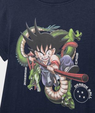 Tee-shirt manches courtes motif manga garçon - Dragon Ball vue2 - DRAGON BALL Z - GEMO