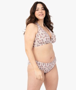 Bas de maillot de bain femme grande taille forme culotte vue3 - GEMO (PLAGE) - GEMO